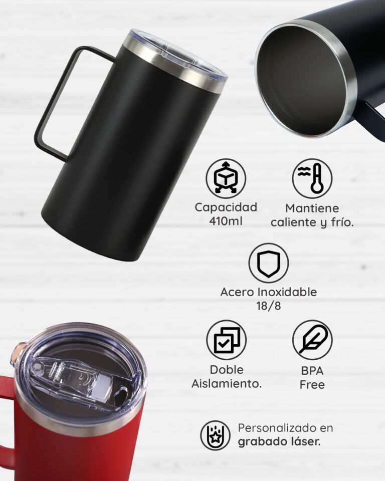 termo taza grande personalizado 24oz 710ml caracteristicas
