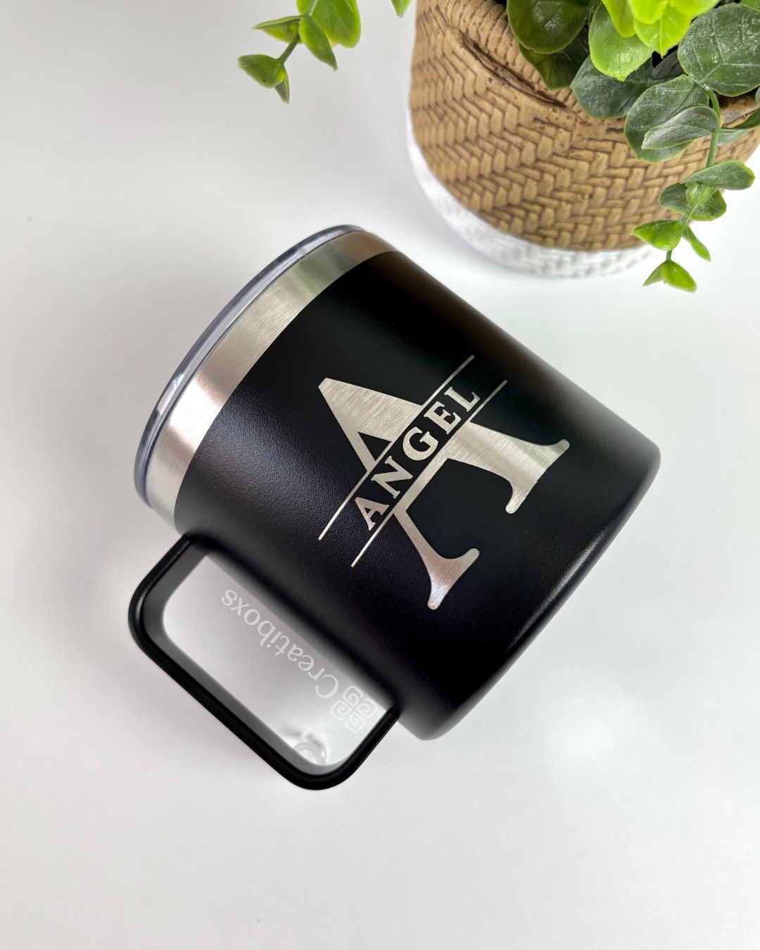termo taza personalizado 14oz 414ml negro 01 grabado laser