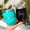 dos termos personalizado en grabado laser de 12oz 360ml cada uno