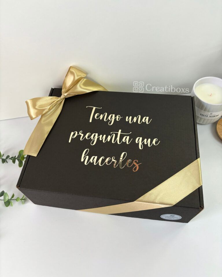 caja de regalo para padrinos personalizada tengo una pregunta que hacerles