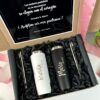 kit padrinos con caja con petición de padrinos y dos termos personalizados incluye popotes de acero inoxidable