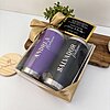 Kit para padrinos dos termos 590ml con tarjeta y base: incluye 2 termos personalizados, lazo dorado, base, tarjeta, portavasos de madera y una plantita-el regalo ideal para padrinos.