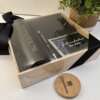 Kit regalo termo digital liso 500ml, libreta y bolígrafo personalizado con tarjeta-perfecto para regalar junto con un cuaderno personalizado para un toque reflexivo y memorable.